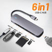 TECGEAR 6-in-1 USB-C Hub