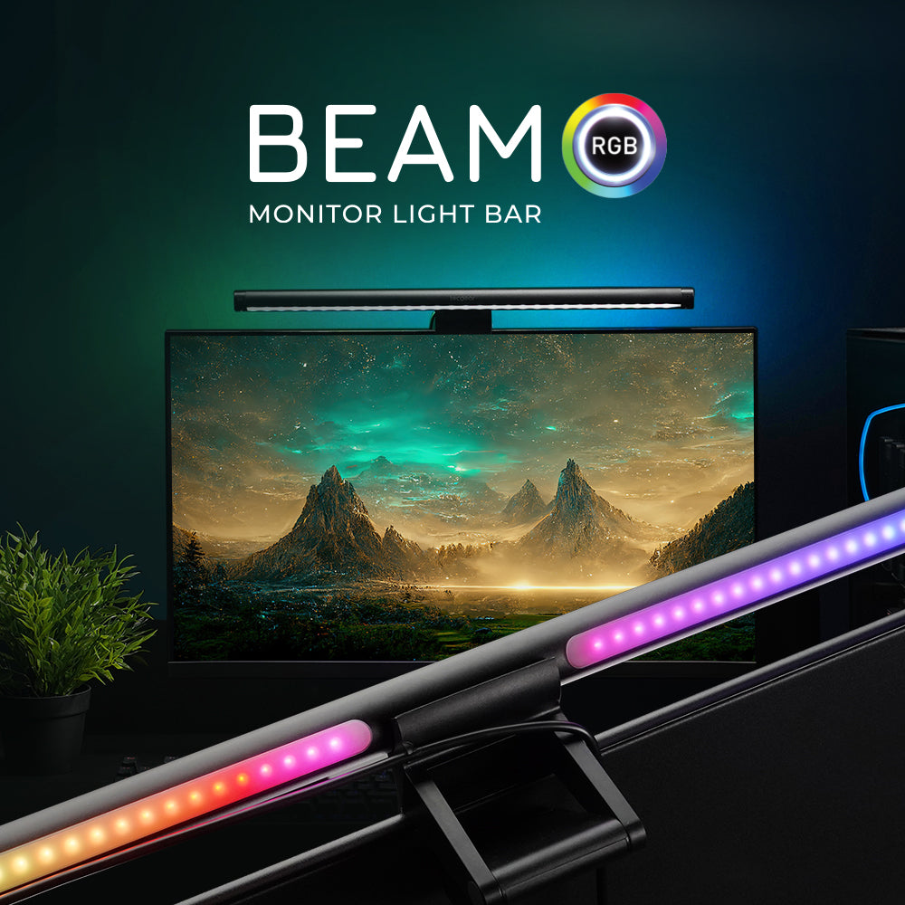 TECGEAR Beam RGB Monitor Light Bar