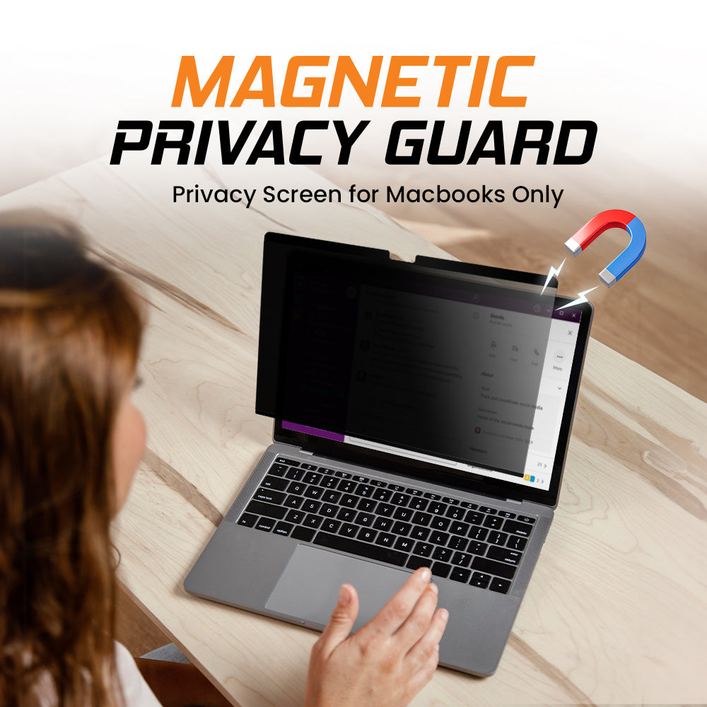 TECGEAR Magnetic Privacy Guard for Macbook